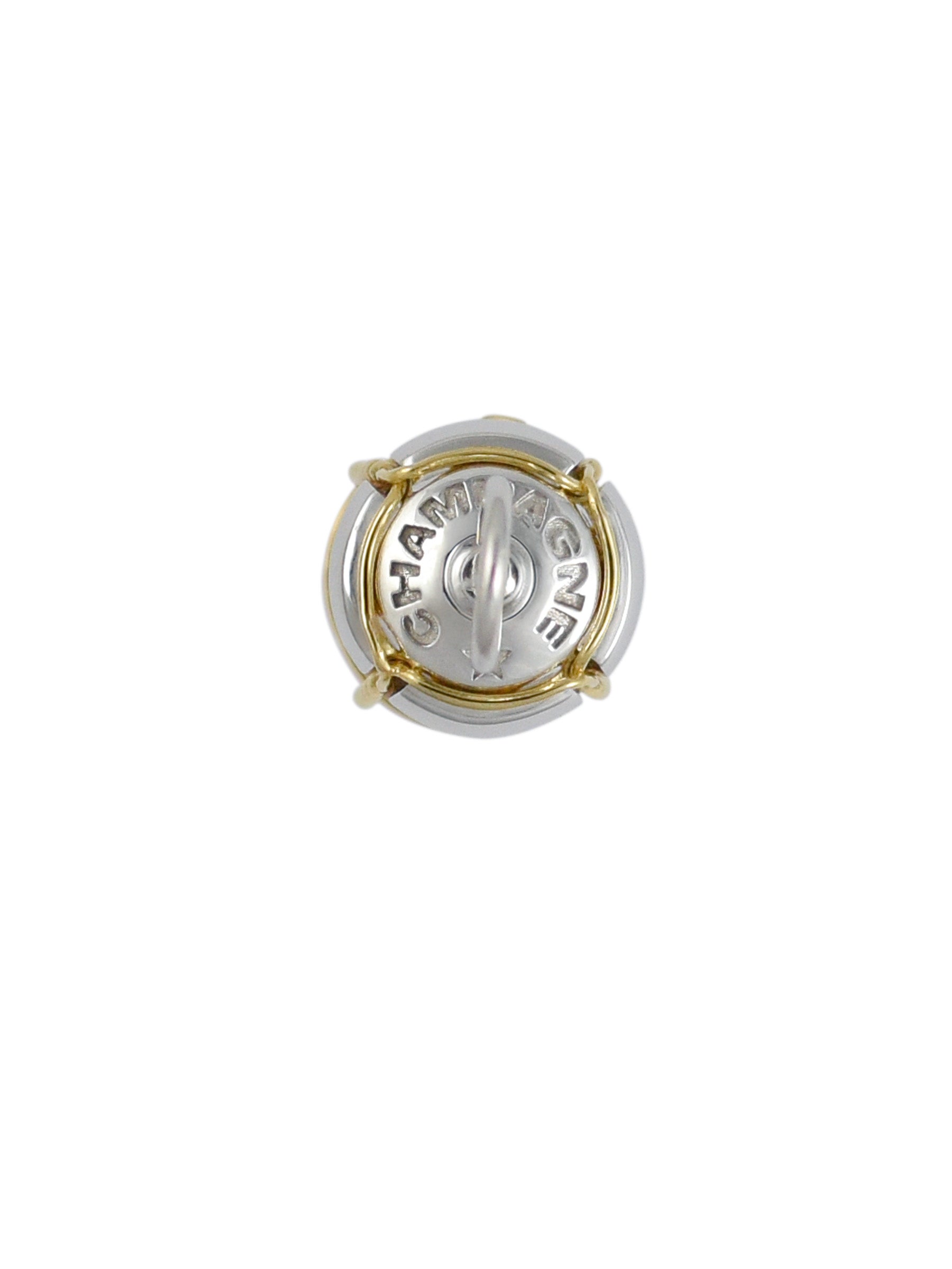 El Tapón pendant in white gold